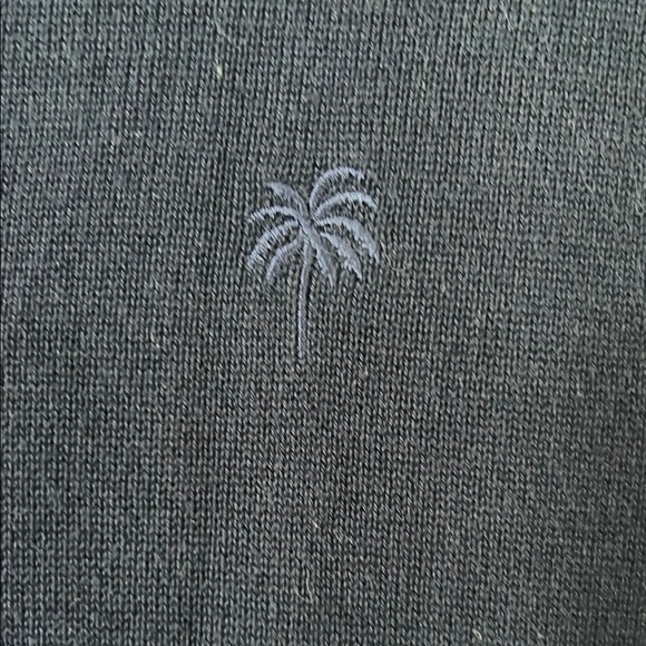 Lilly Pulitzer Blue Knit Cardigan with Ribbed Trim - Picture 4 of 7